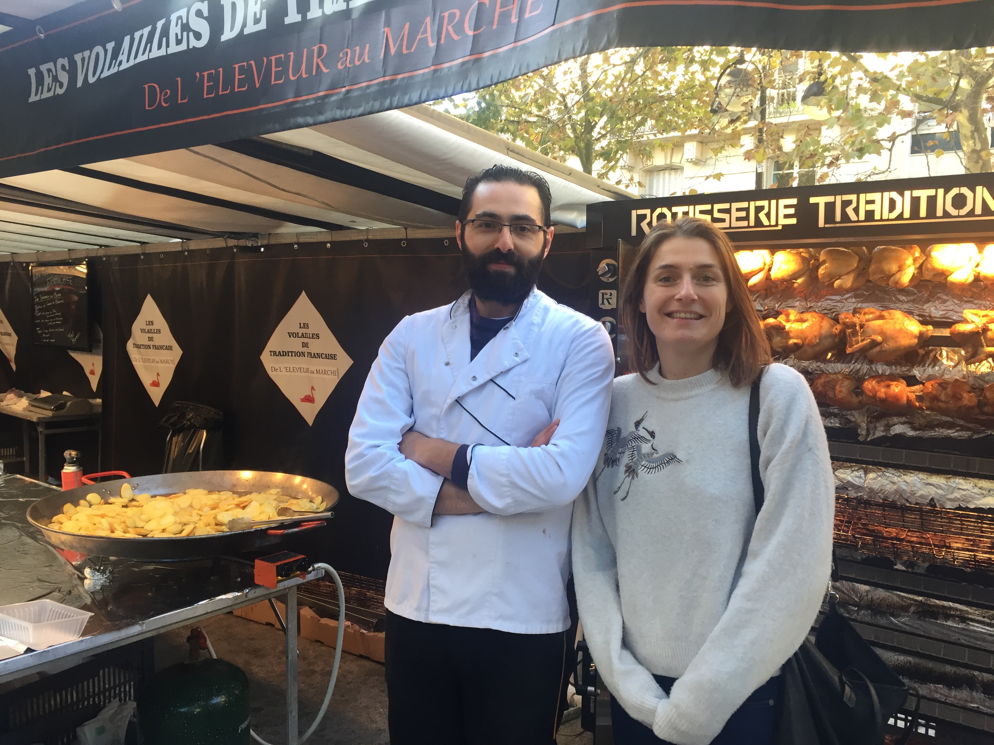 1er Marché Manger Citoyen: Visite du marché Saxe-Breteuil - Manger Citoyen